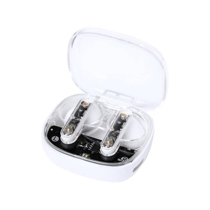 Webex priehľadné bluetooth slúchadlá, biela Webex priehľadné bluetooth slúchadlá, biela