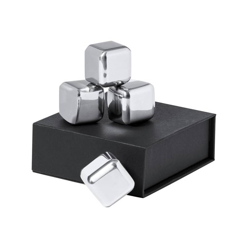 Danny sada chladících kostek, šedá stříbrná Danny sada chladících kostek, šedá stříbrná