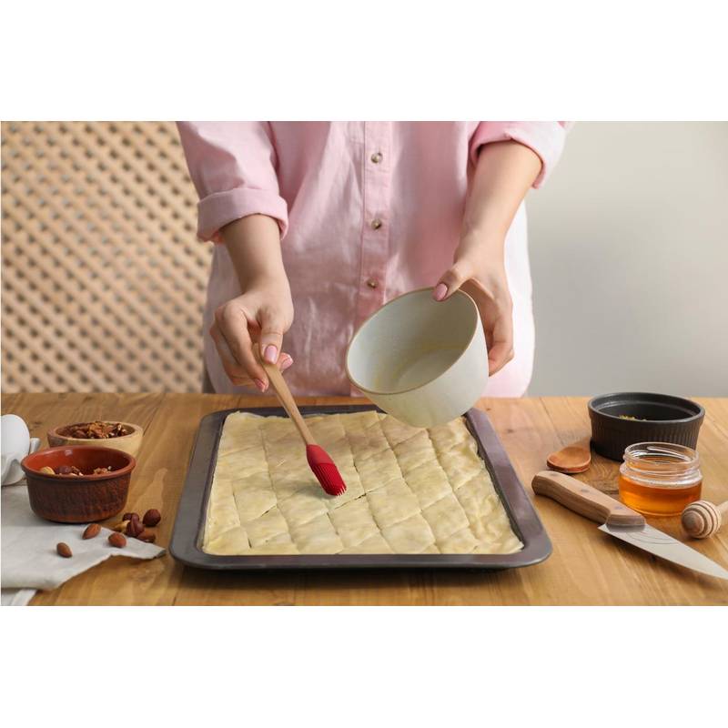 Buraboo štětec na pečení, červená Buraboo štětec na pečení, červená