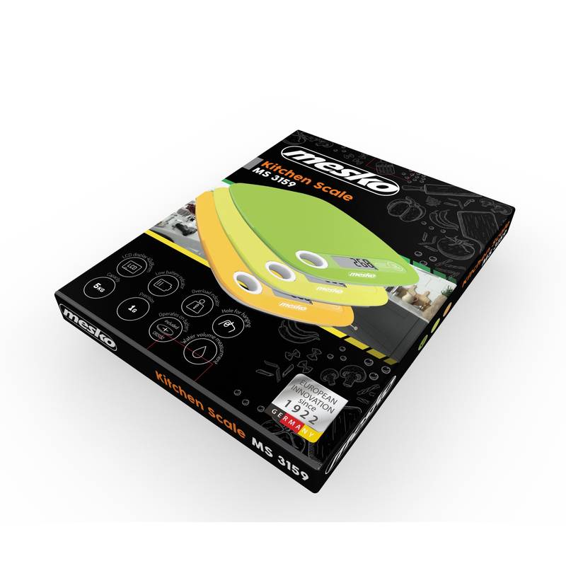 Kuchynská váha, MESKO MS3159y Kuchynská váha, MESKO MS3159y