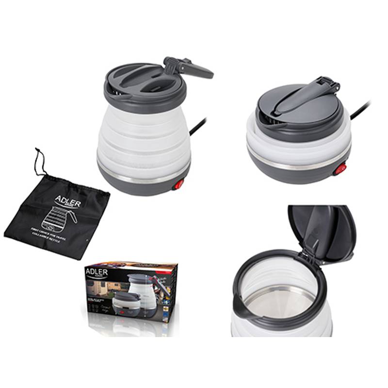 Rychlovarná konvice plastová 600ml, zástrčka typu UK Rychlovarná konvice plastová 600ml, zástrčka typu UK