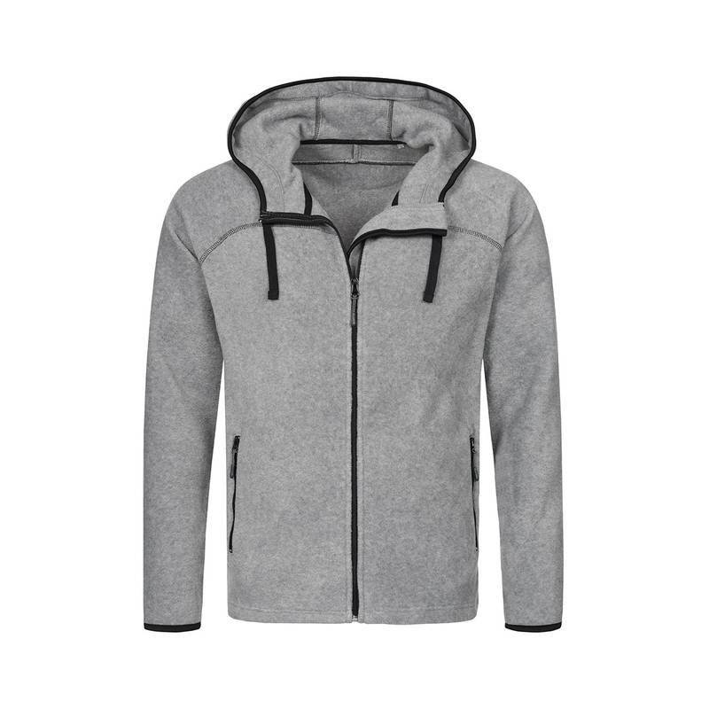 Mikina STEDMAN ACTIVE POWER FLEECE JACKET MEN tm.šedý melír S Mikina STEDMAN ACTIVE POWER FLEECE JACKET MEN tm.šedý melír S