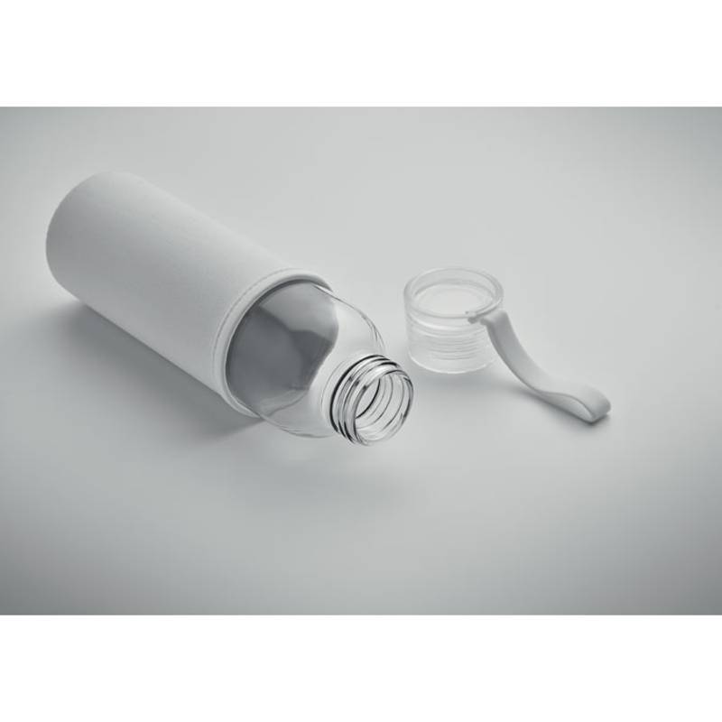 Láhev z recyklovaného skla, hnědá beige Láhev z recyklovaného skla, hnědá beige