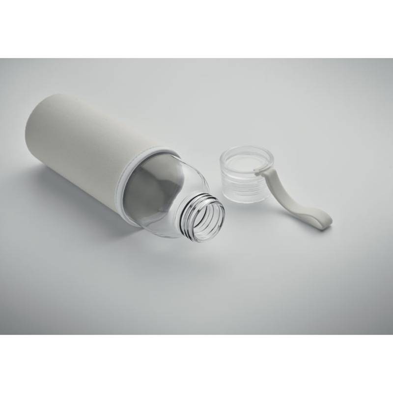 Láhev z recyklovaného skla, hnědá beige Láhev z recyklovaného skla, hnědá beige