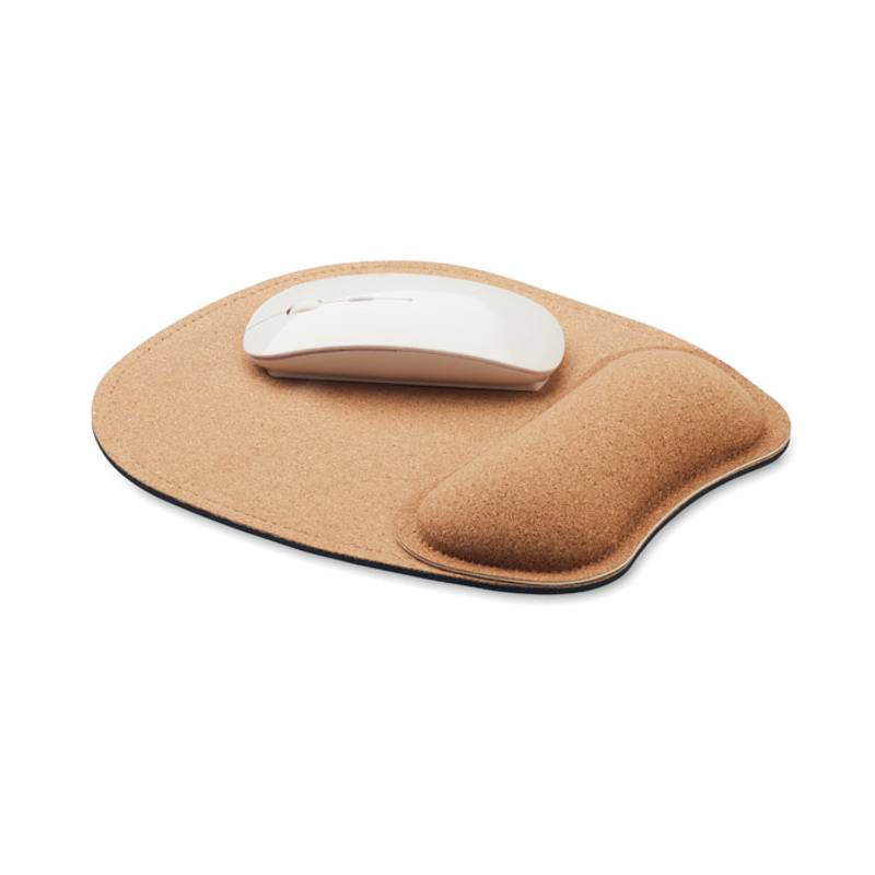 Ergonomická podložka pod myš, hnědá beige Ergonomická podložka pod myš, hnědá beige