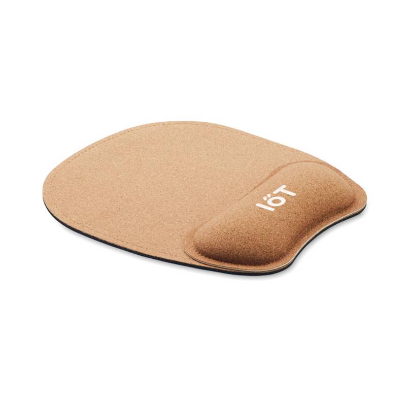 Ergonomická podložka pod myš, hnědá beige Ergonomická podložka pod myš, hnědá beige