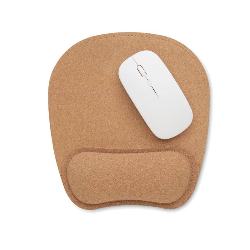 Ergonomická podložka pod myš, hnědá beige Ergonomická podložka pod myš, hnědá beige