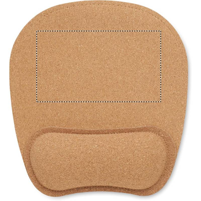 Ergonomická podložka pod myš, hnědá beige Ergonomická podložka pod myš, hnědá beige