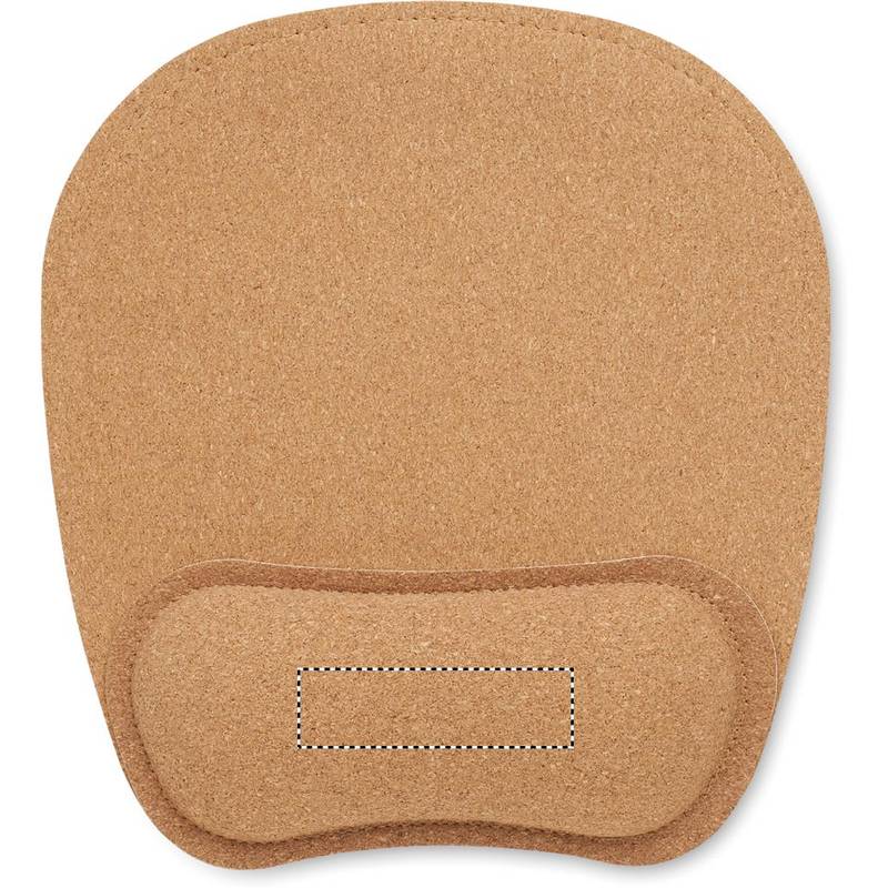 Ergonomická podložka pod myš, hnědá beige Ergonomická podložka pod myš, hnědá beige
