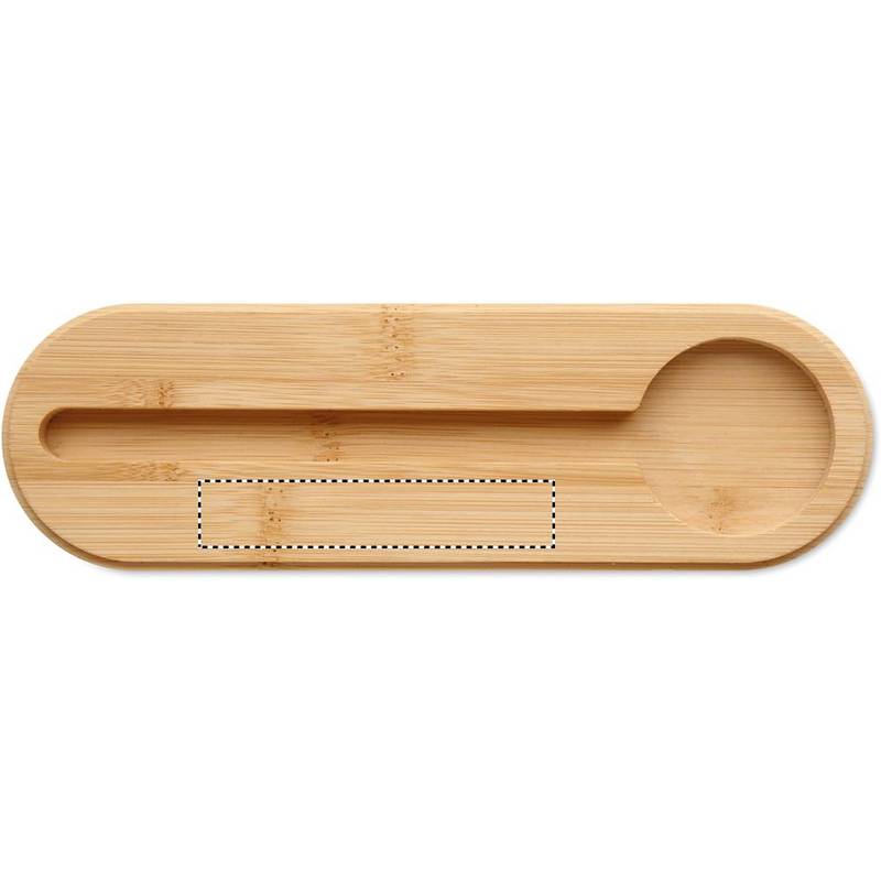 Plstěný RPET penál s víkem, hnědá wood Plstěný RPET penál s víkem, hnědá wood