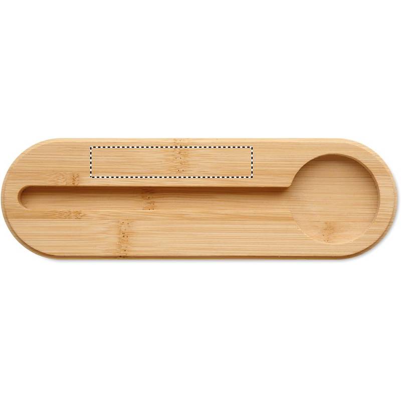 Plstěný RPET penál s víkem, hnědá wood Plstěný RPET penál s víkem, hnědá wood