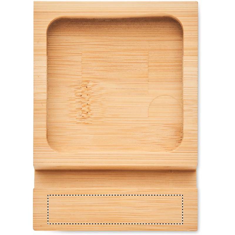 Stojánek na tužky a telefon, hnědá wood Stojánek na tužky a telefon, hnědá wood