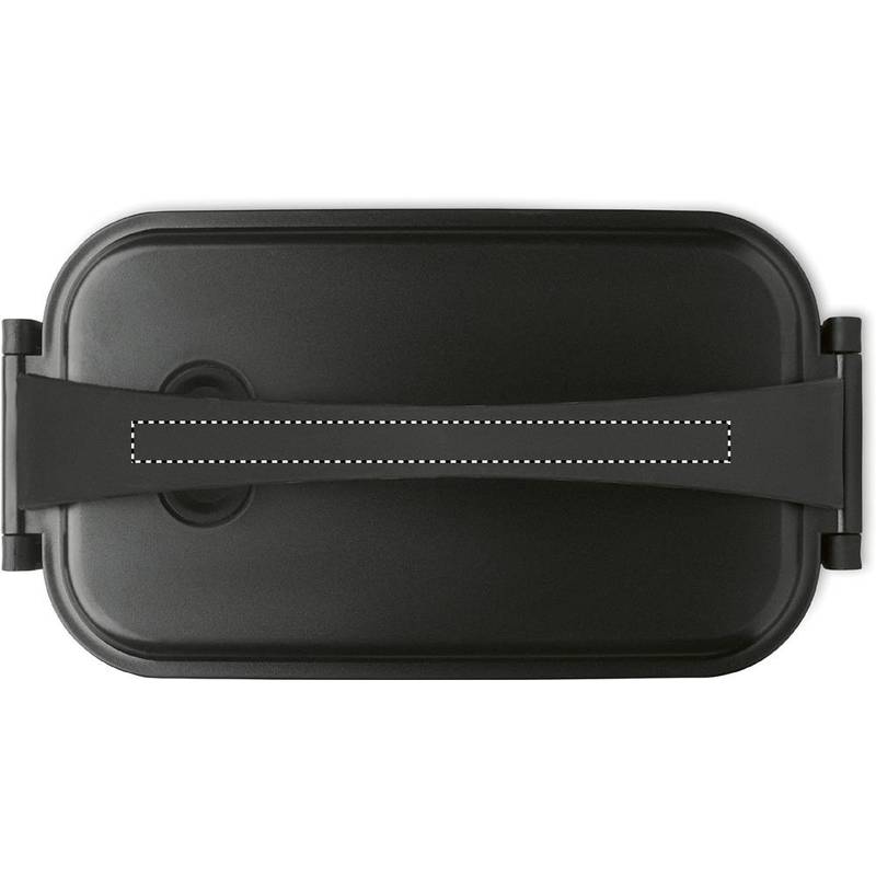 Box na oběd z recyklovaného PP, černá Box na oběd z recyklovaného PP, černá