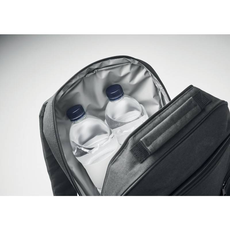 Chladiaci batoh z 300D RPET, čierna Chladiaci batoh z 300D RPET, čierna