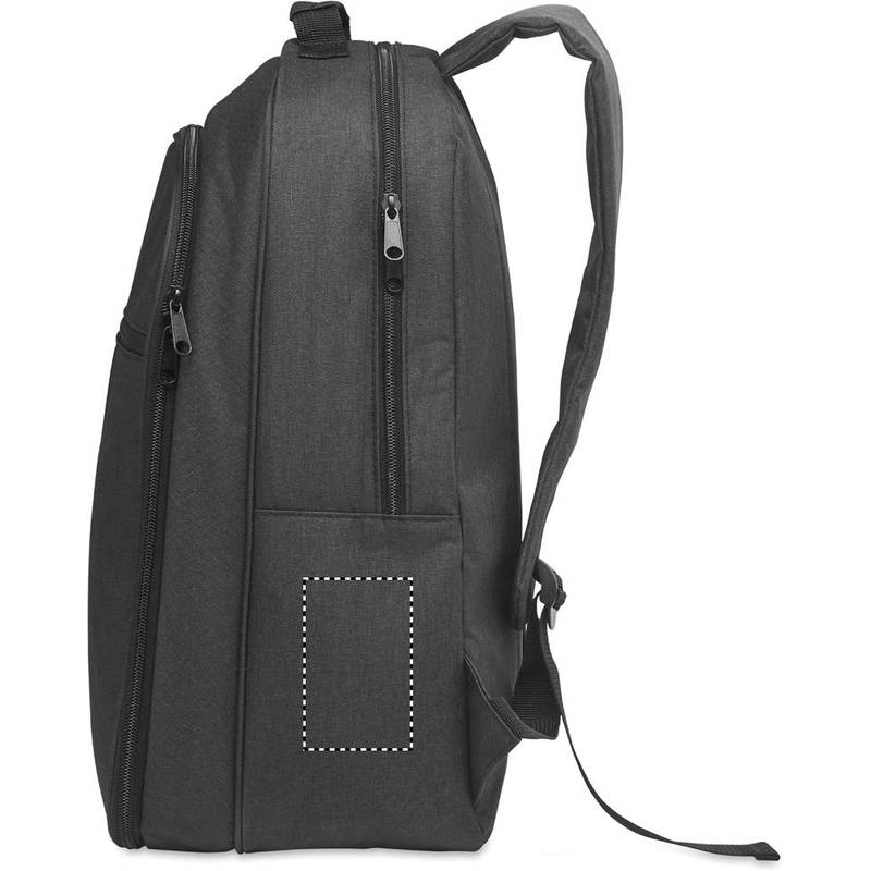 Chladiaci batoh z 300D RPET, čierna Chladiaci batoh z 300D RPET, čierna