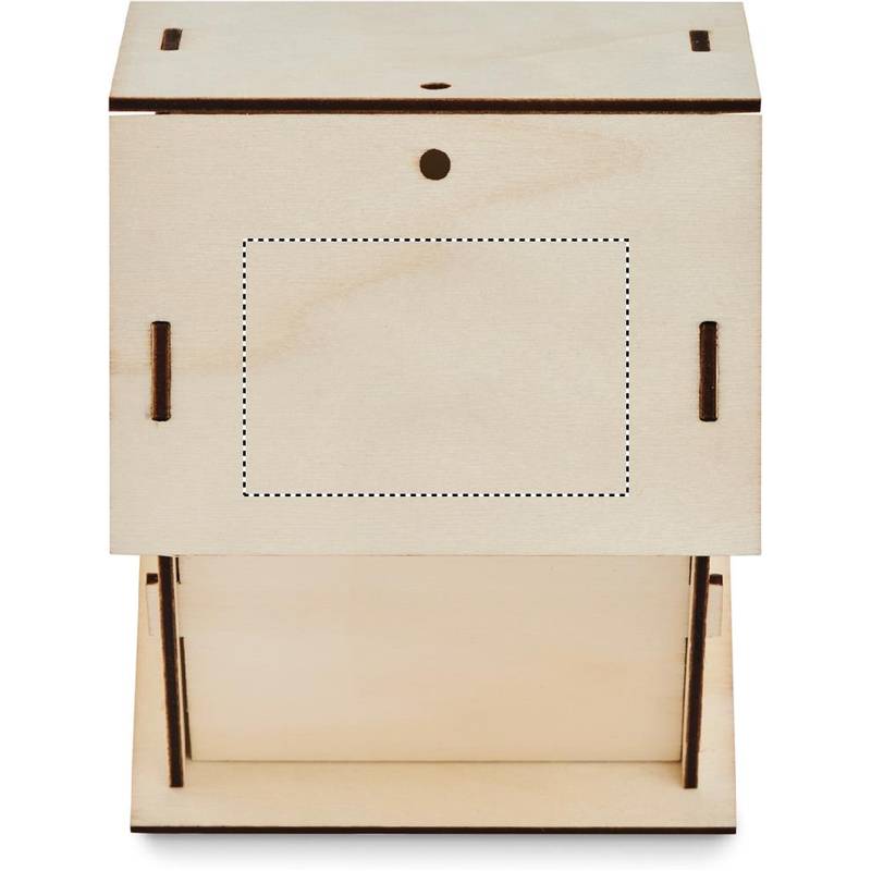 Skládací ptačí budka, hnědá wood Skládací ptačí budka, hnědá wood