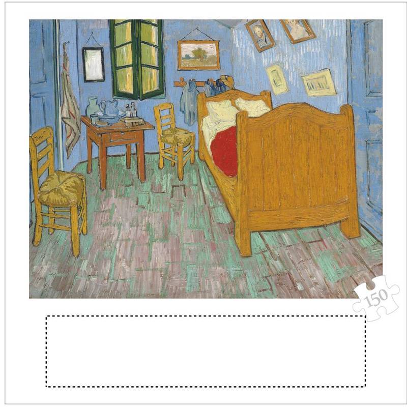 Puzzle v krabici, 150 dielikov., viacfarebná Puzzle v krabici, 150 dielikov., viacfarebná