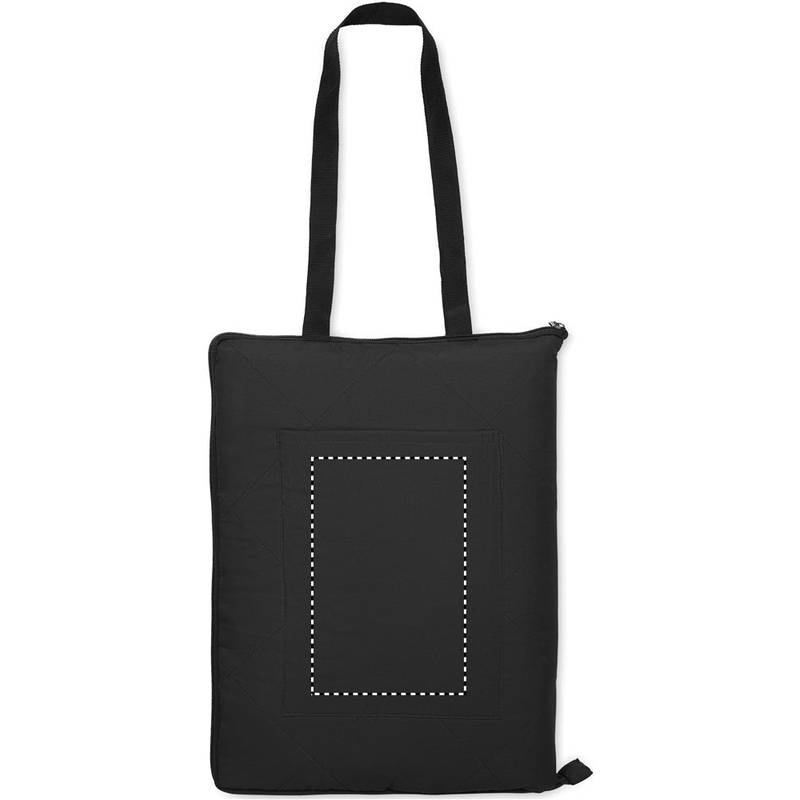 Skladacia pikniková deka, čierna Skladacia pikniková deka, čierna