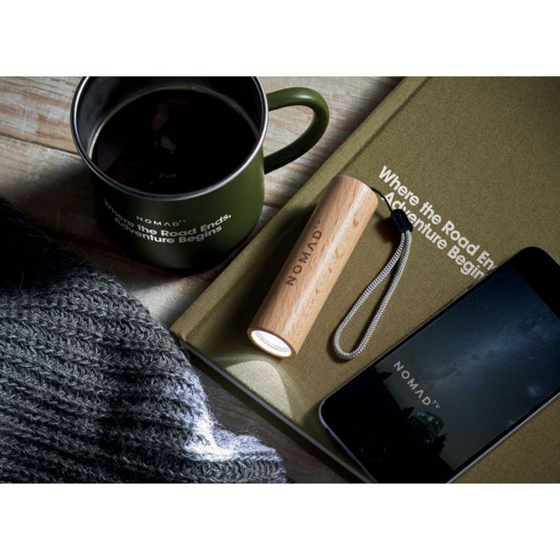 Dobíjecí svítilna ze dřeva, hnědá wood Dobíjecí svítilna ze dřeva, hnědá wood