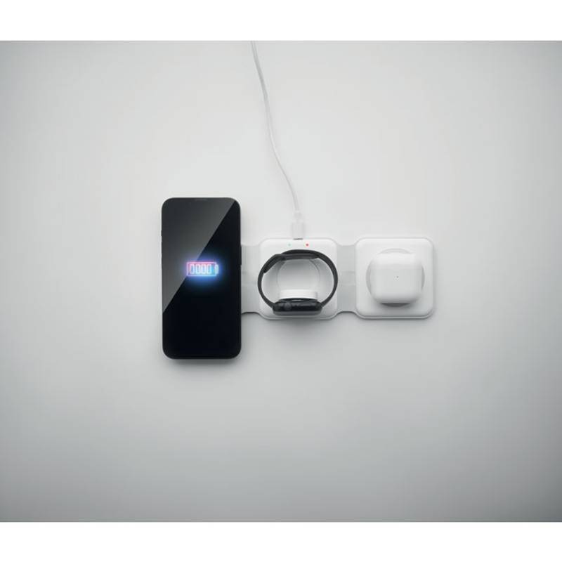 Skladacia nabíjacia stanica, biela Skladacia nabíjacia stanica, biela