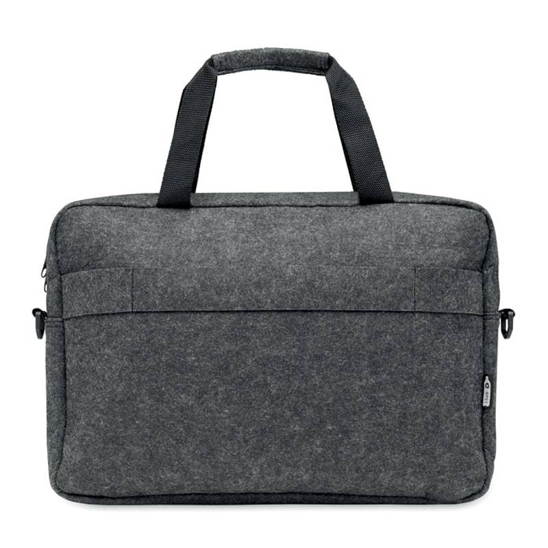 Batoh na notebook z plsti RPET, sivá tmavá Batoh na notebook z plsti RPET, sivá tmavá