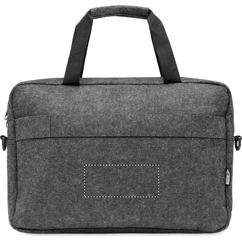 Batoh na notebook z plsti RPET, sivá tmavá Batoh na notebook z plsti RPET, sivá tmavá