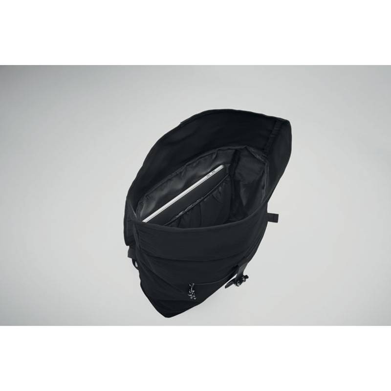 Rolovací batoh z 600D, čierna Rolovací batoh z 600D, čierna