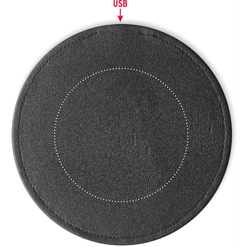 Bezdrátová 15W nabíječka, černá Bezdrátová 15W nabíječka, černá