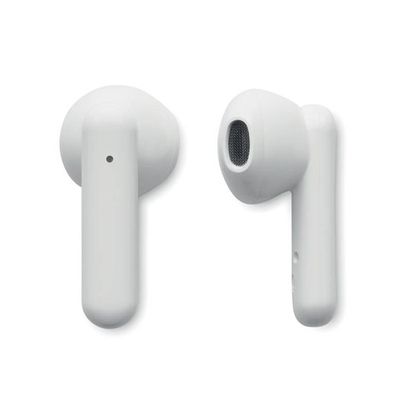 Sluchátka se solár. nabíječkou, bílá Sluchátka se solár. nabíječkou, bílá