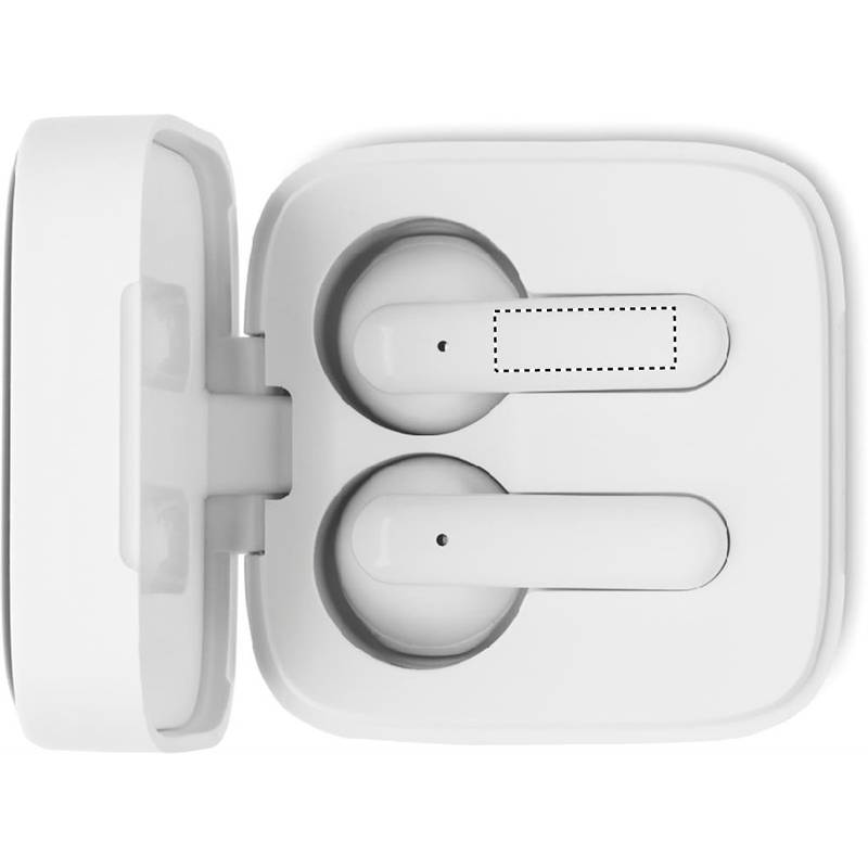 Sluchátka se solár. nabíječkou, bílá Sluchátka se solár. nabíječkou, bílá