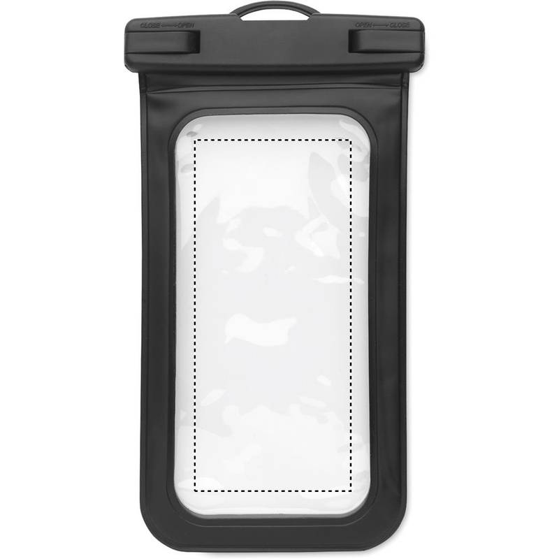 Vodotesný obal na smartfón, čierna Vodotesný obal na smartfón, čierna