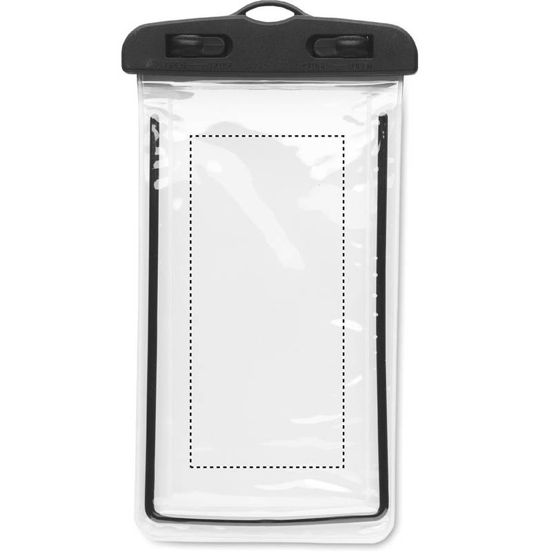 Vodotesný obal na smartfón, čierna Vodotesný obal na smartfón, čierna
