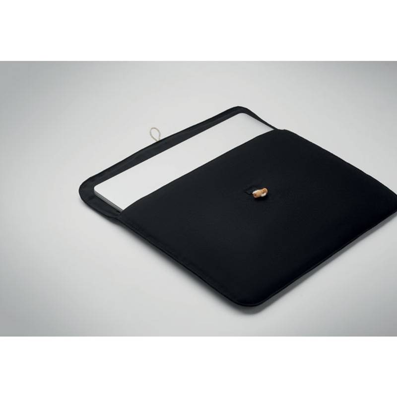 Pouzdro na notebook 220 g/m², černá Pouzdro na notebook 220 g/m², černá