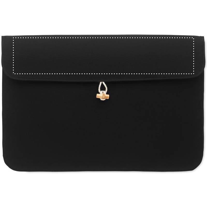 Pouzdro na notebook 220 g/m², černá Pouzdro na notebook 220 g/m², černá