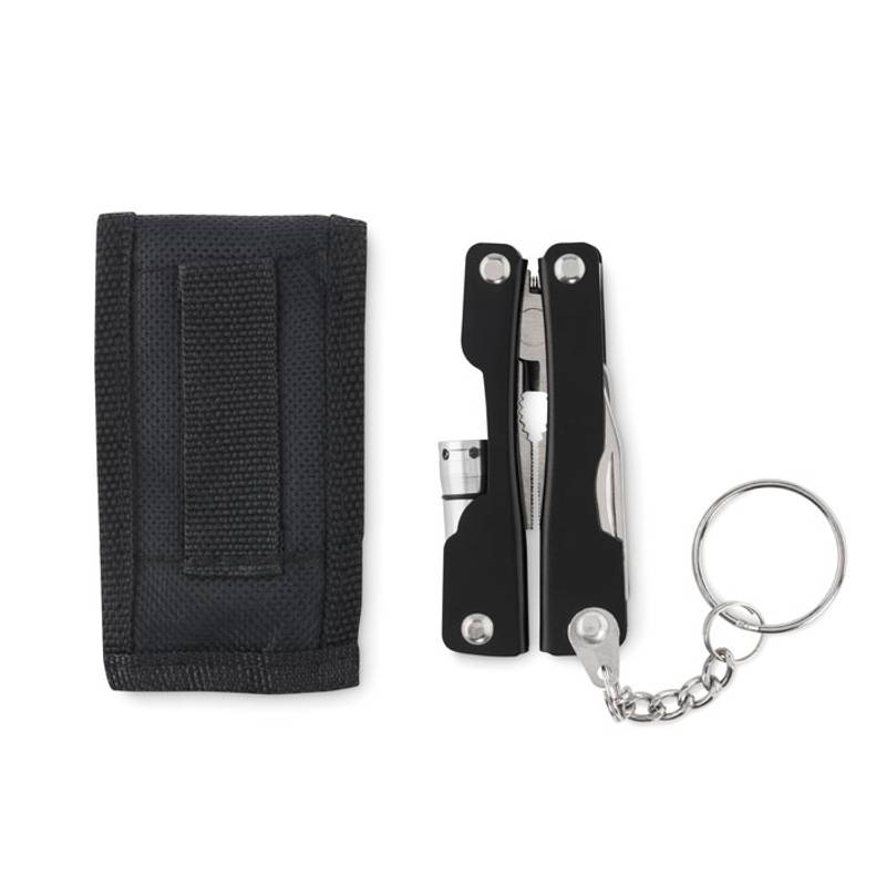 Skládací multifunkční nůž, černá Skládací multifunkční nůž, černá