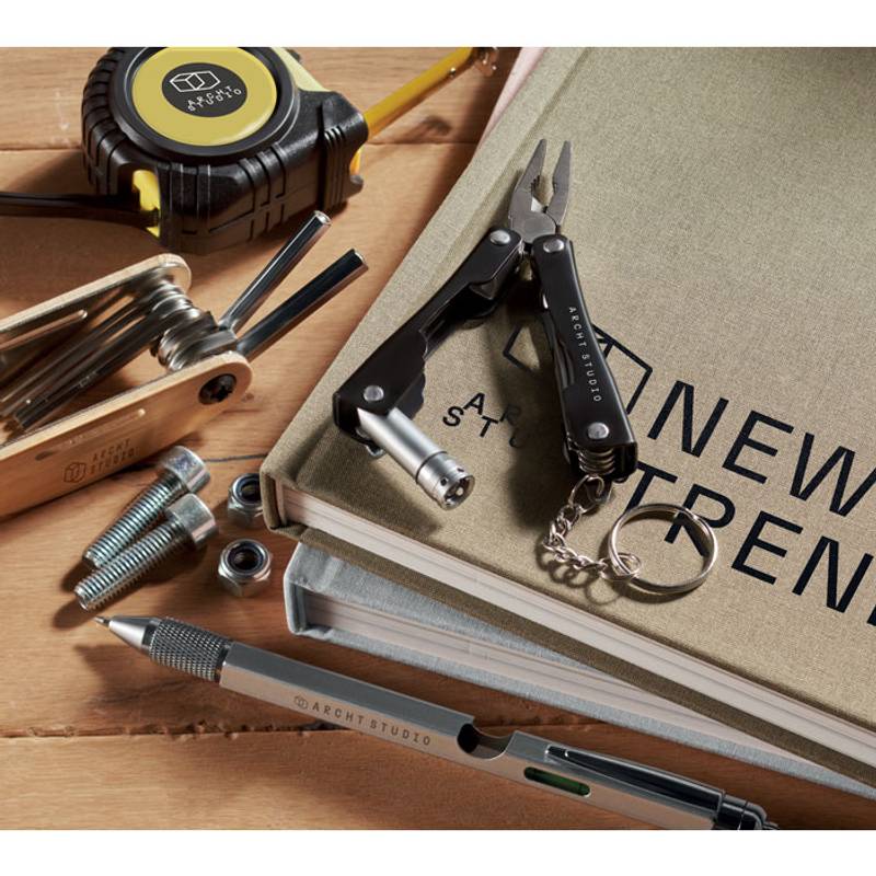 Skládací multifunkční nůž, černá Skládací multifunkční nůž, černá