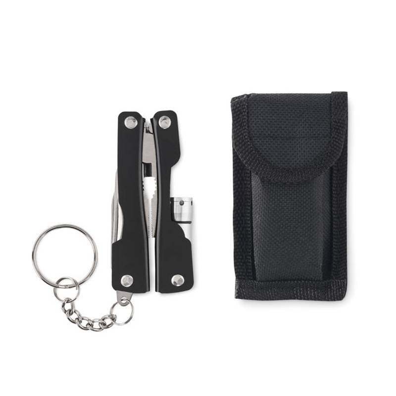 Skládací multifunkční nůž, černá Skládací multifunkční nůž, černá