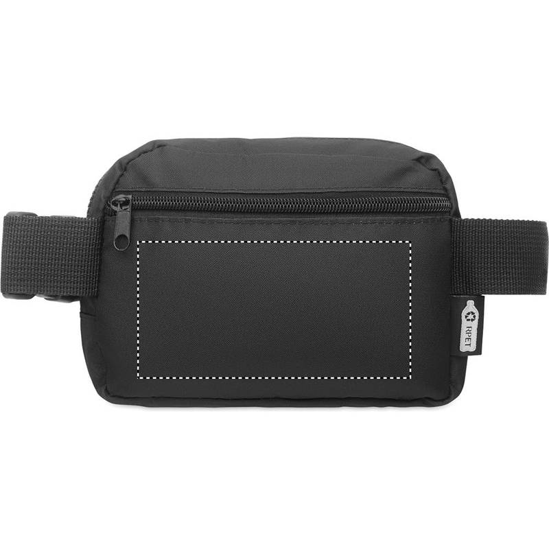 Ľadvinka z RPET 300D, čierna Ľadvinka z RPET 300D, čierna