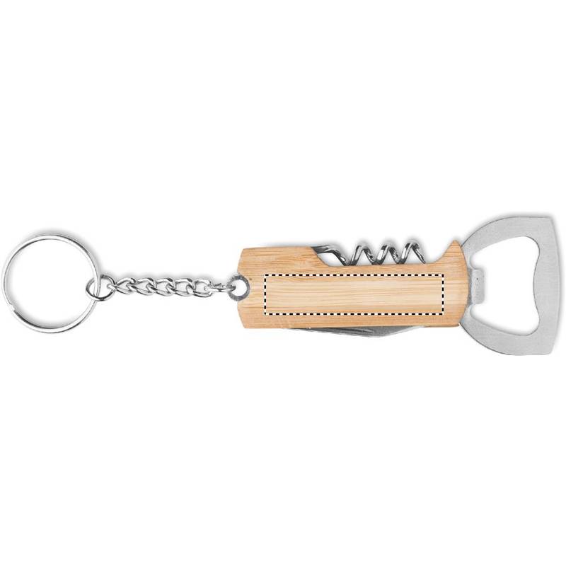 Bambusové kapesní nářadí 3 v 1, hnědá wood Bambusové kapesní nářadí 3 v 1, hnědá wood