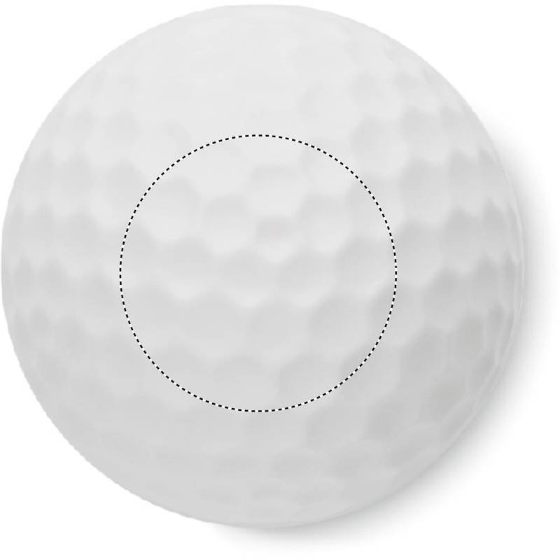 Balzam na pery, golfová loptička, biela Balzam na pery, golfová loptička, biela