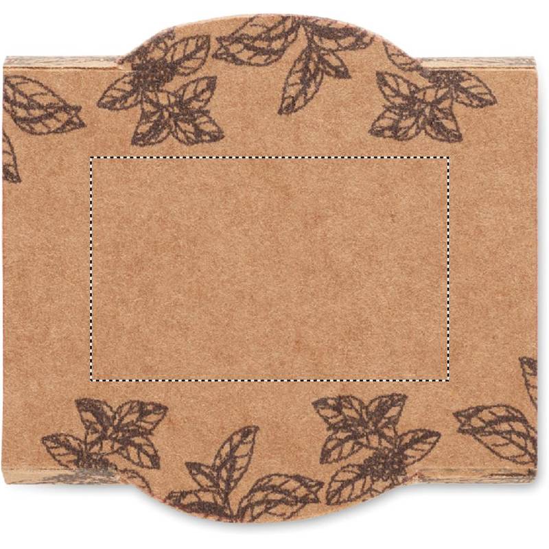 Semínka máty v květináčku, hnědá wood Semínka máty v květináčku, hnědá wood