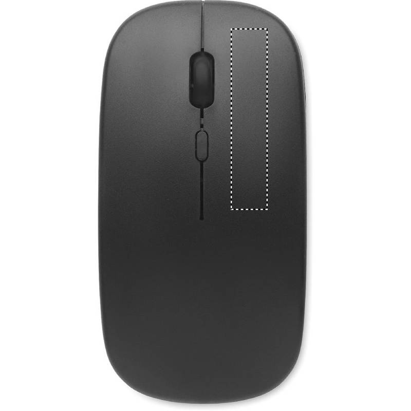 Nabíjacia bezdrôtová myš, čierna Nabíjacia bezdrôtová myš, čierna