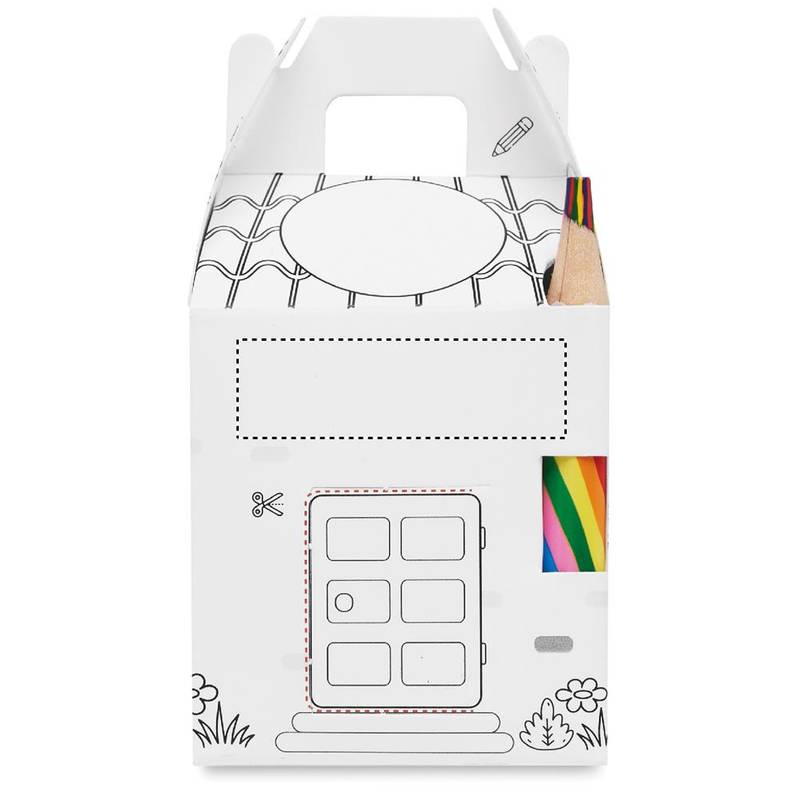 Sada semen ve tvaru domečku, vícebarevná Sada semen ve tvaru domečku, vícebarevná