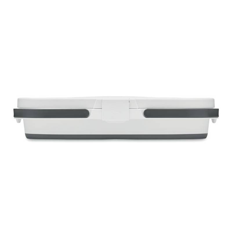 Skladací piknikový kôš, biela Skladací piknikový kôš, biela