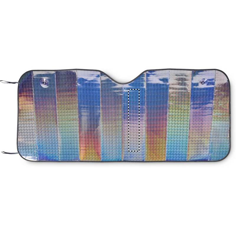 Slnečná clona za čelné sklo, sivá matt silver Slnečná clona za čelné sklo, sivá matt silver