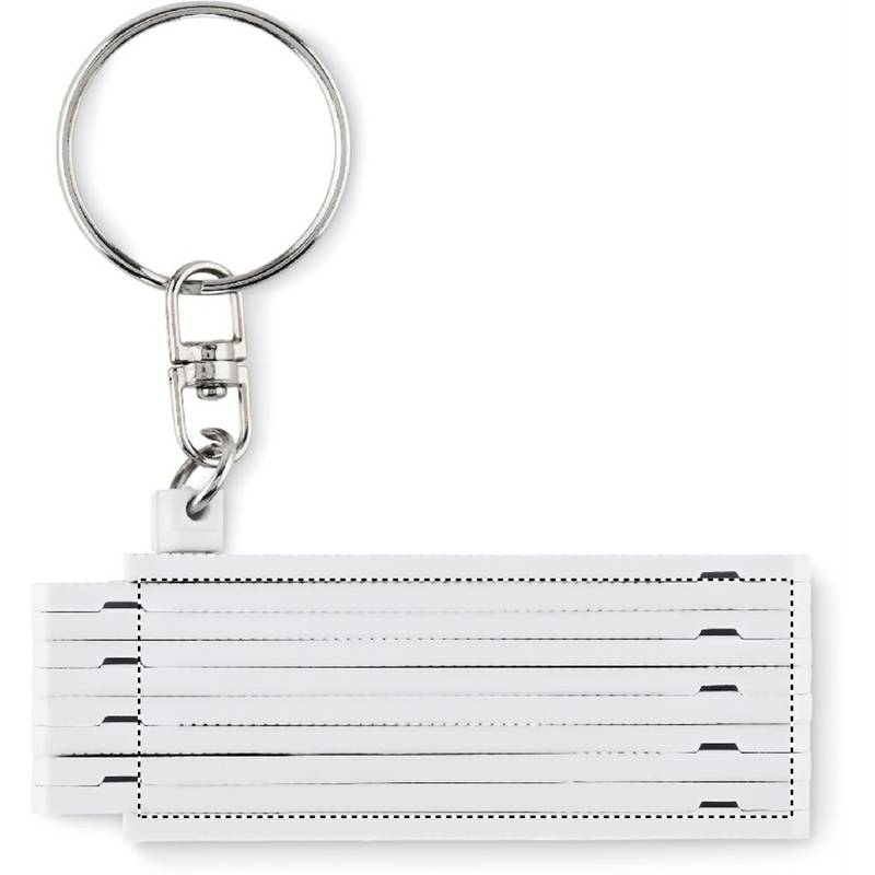 Skládací metr na klíče, bílá Skládací metr na klíče, bílá