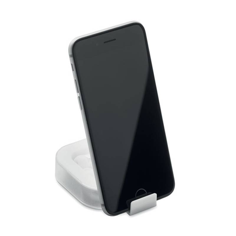 Slúchadlá so silikón. špunty, biela Slúchadlá so silikón. špunty, biela