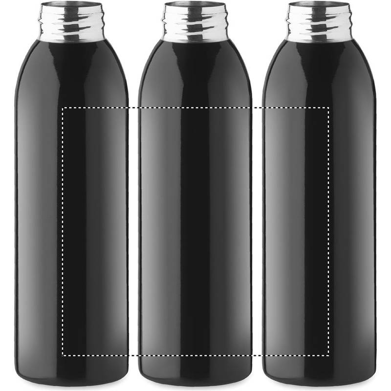 Nerezová láhev 650 ml, černá Nerezová láhev 650 ml, černá