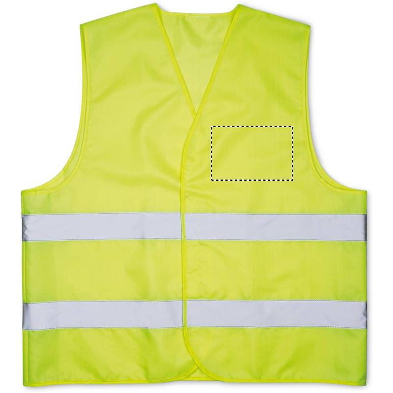 Bezpečnostní vesta, žlutá Bezpečnostní vesta, žlutá