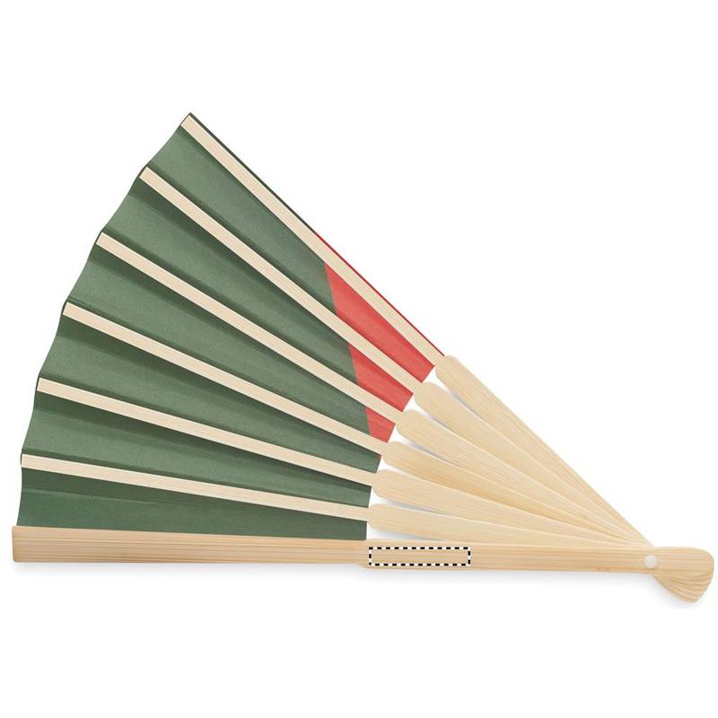 Vějíř v designu vlajky, vícebarevná Vějíř v designu vlajky, vícebarevná